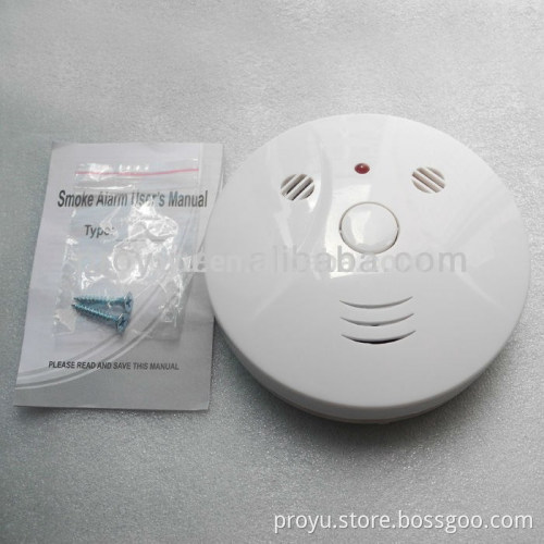 High Technology 9V Standalone Photoelectronic Smoke Sensor Ceiling or Wall Mounting